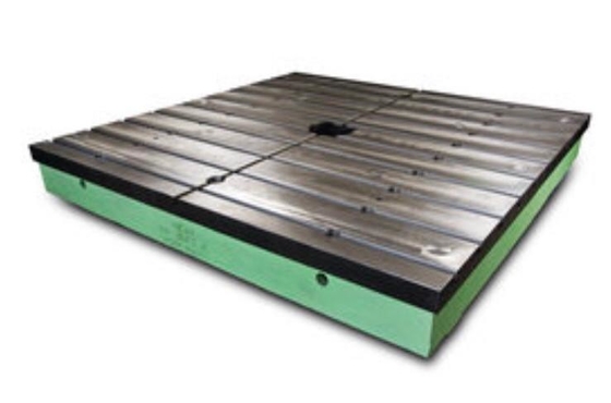 Precision Measuring Cast Iron Surface Plate T Slot Table Testing